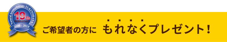 19周年記念プレゼント