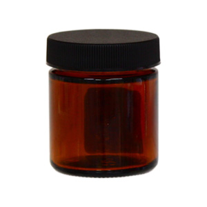 茶色ガラスクリーム容器50ml