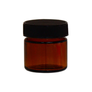 茶色ガラスクリーム容器25ml